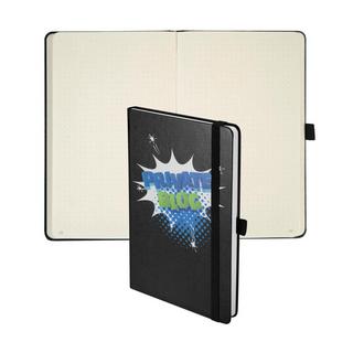 Biella Carnet de notes Kompagnon Black Trend 2019, 12,5 x 19,5 cm, pointé - Noir  