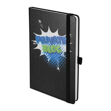 Carnet de notes Kompagnon Black Trend 2019, 12,5 x 19,5 cm, pointé - Noir