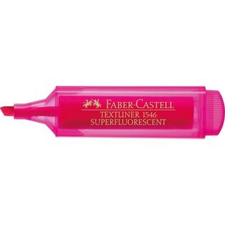 Faber-Castell  Faber-Castell TEXTLINER 1546 marqueur 1 pièce(s) Pointe fine/biseautée Rose 