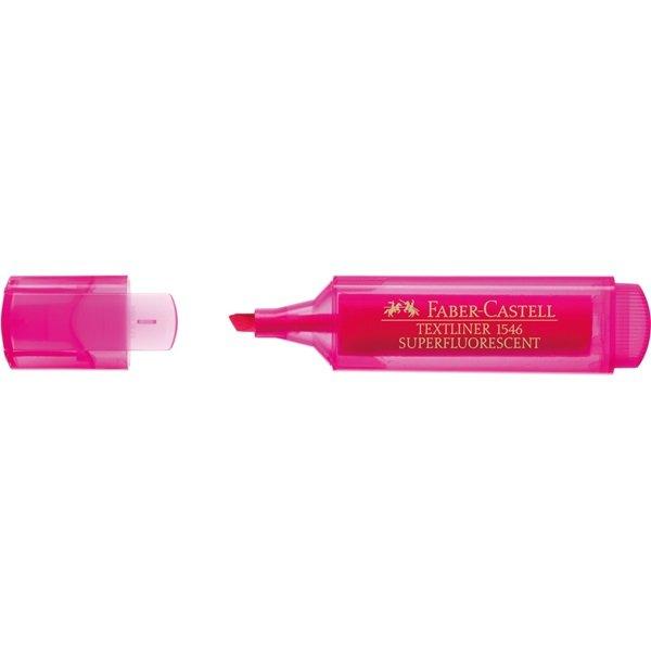 Faber-Castell  Faber-Castell TEXTLINER 1546 evidenziatore 1 pz Punta sottile/smussata Rosa 