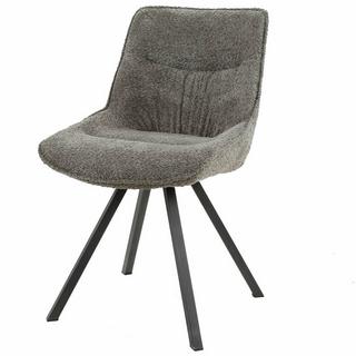 mutoni Chaise Nishio Bouclé taupe  