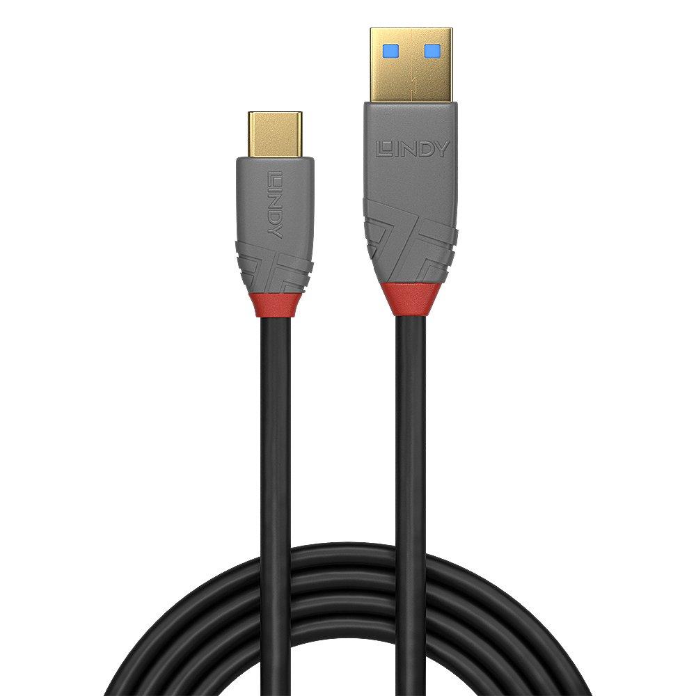 LINDY  USB Kabel 1.5 m USB 3.2 Gen 2 (3.1 Gen 2) USB-C USB A 