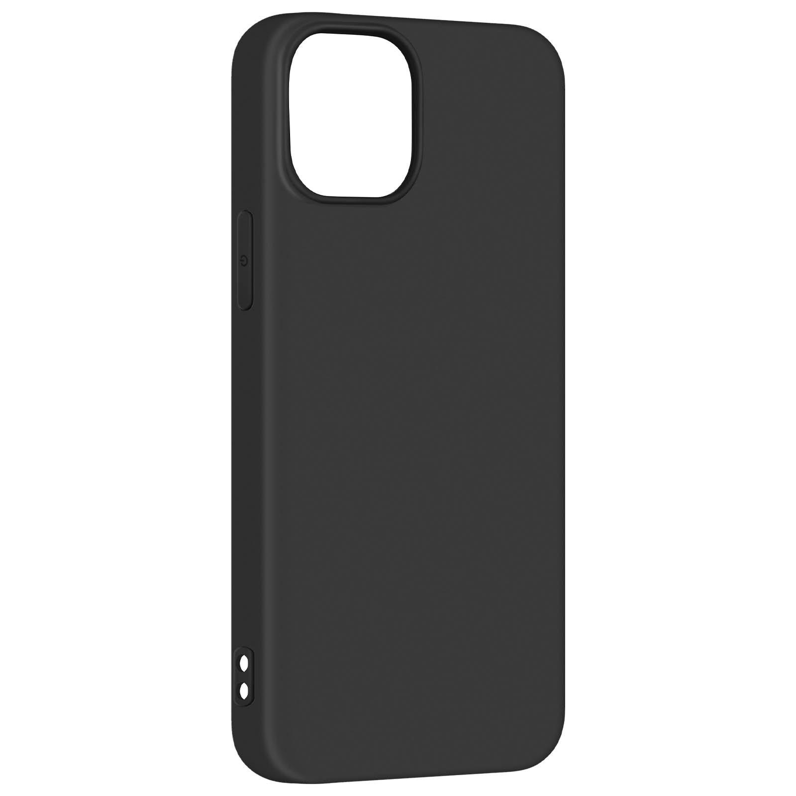 Avizar  Cover iPhone 15 Plus flessibile nera 