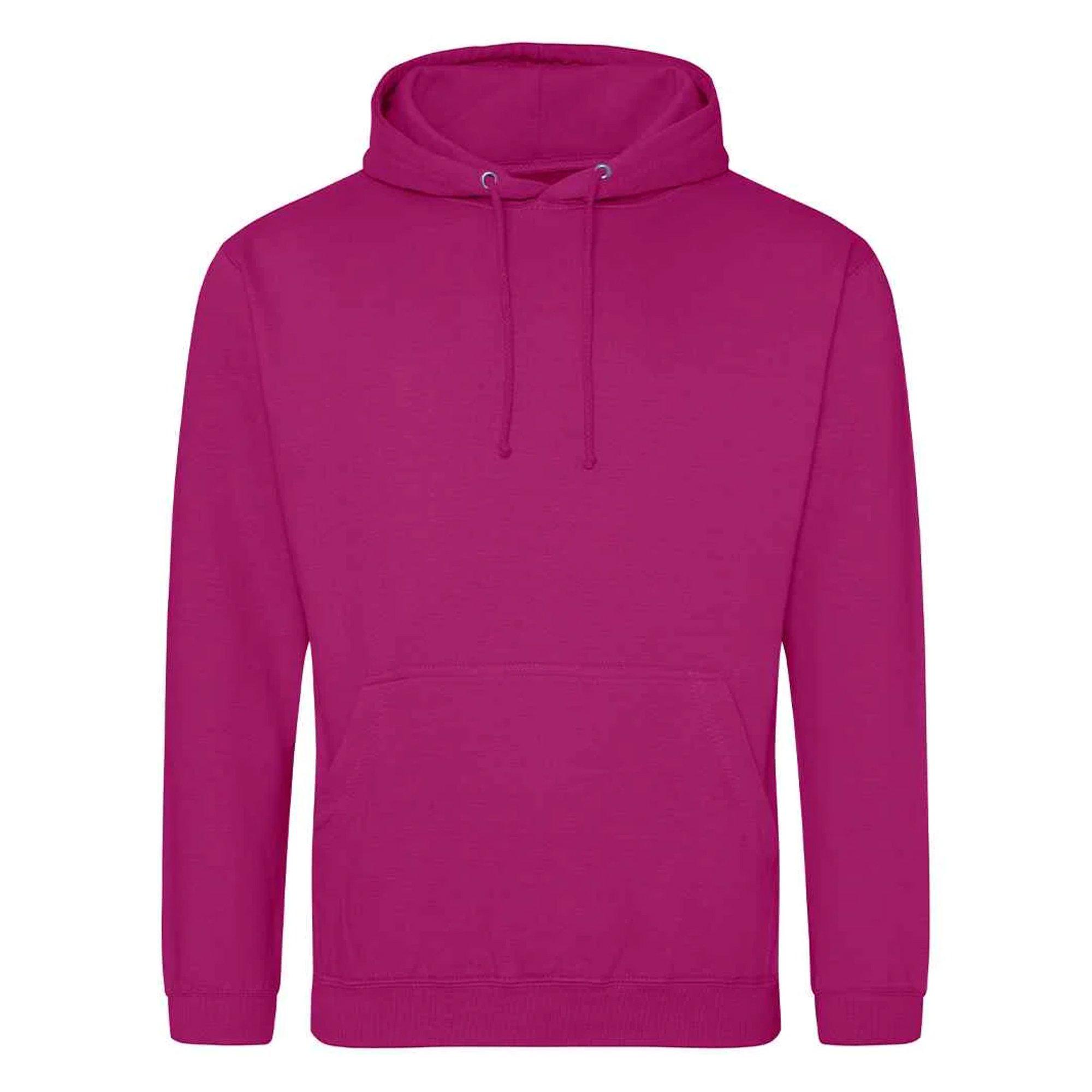 Image of College Kapuzenpullover Damen Fuchsia S