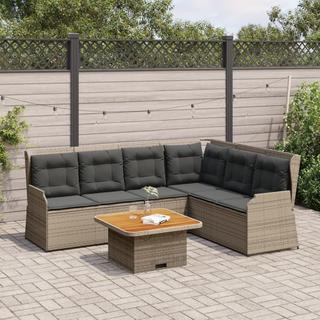 VidaXL Garten-lounge-set poly-rattan  