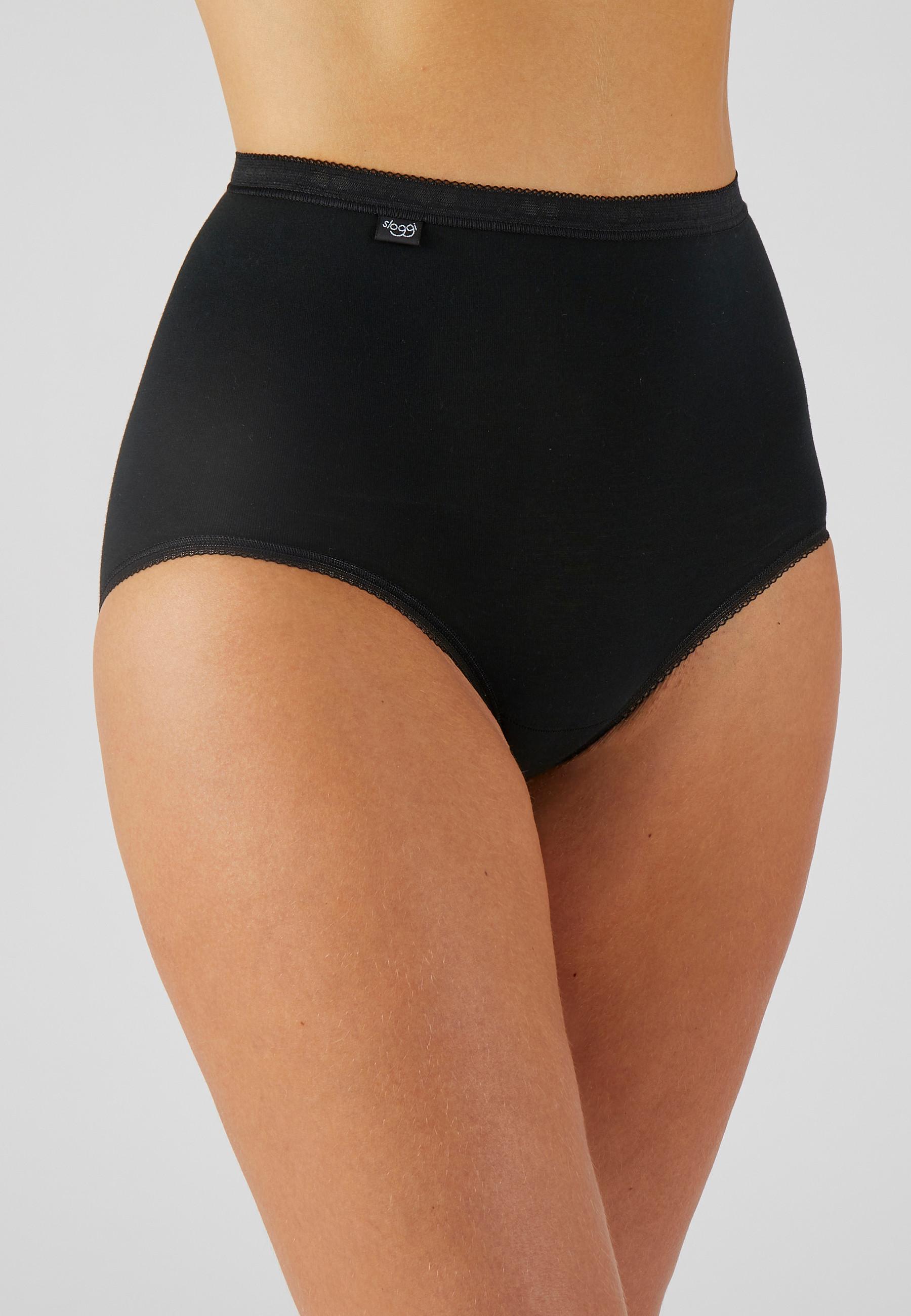 Image of Slips ,maxi Sloggi® Basic+. Damen Schwarz 50