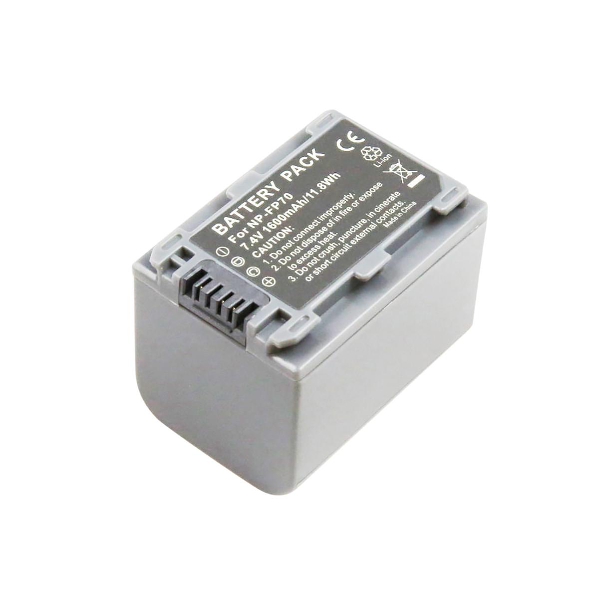 Avizar  Sony Camcorder Akku NP-FP70 1600mAh 