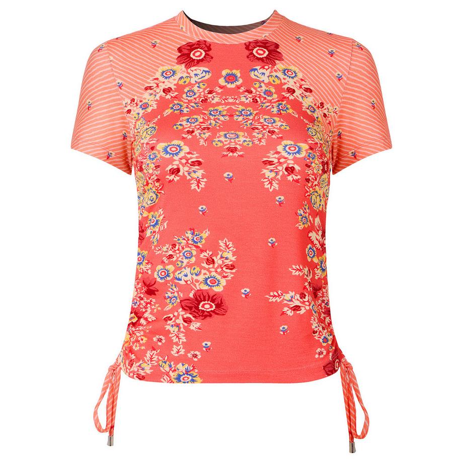 Joe Browns Rüschen Jersey Top Blumendruck  