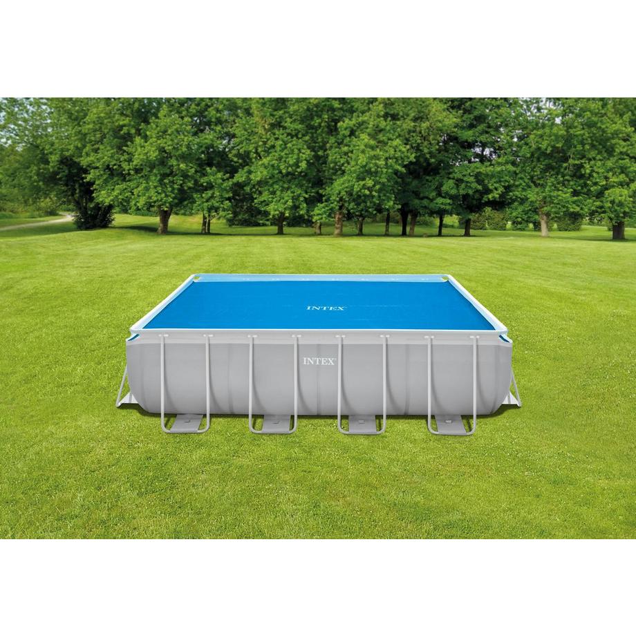 Intex Couverture de tapis chauffant solaire pour piscine à cadre 400x200 cm INTEX 28028  