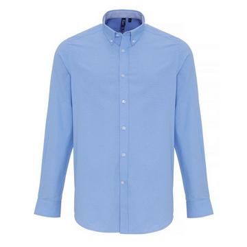 Chemise à rayures en coton riche Oxford