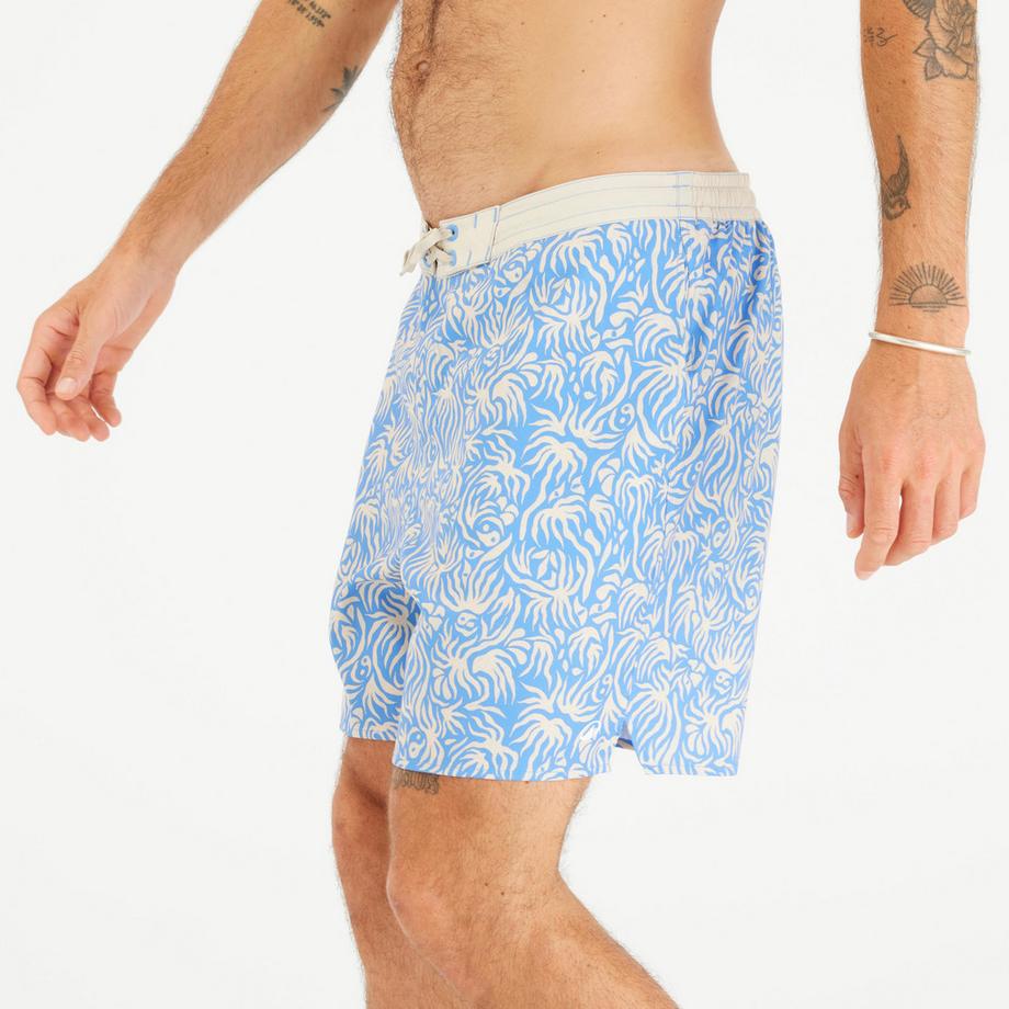OLAIAN BS100L Boardshorts mit Blumenmuster  
