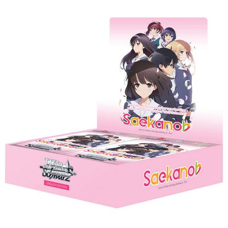 Bushiroad  Saekano How to Raise a Boring Girlfriend. Flat Booster Display (16) - Weiss Schwarz TCG - EN 