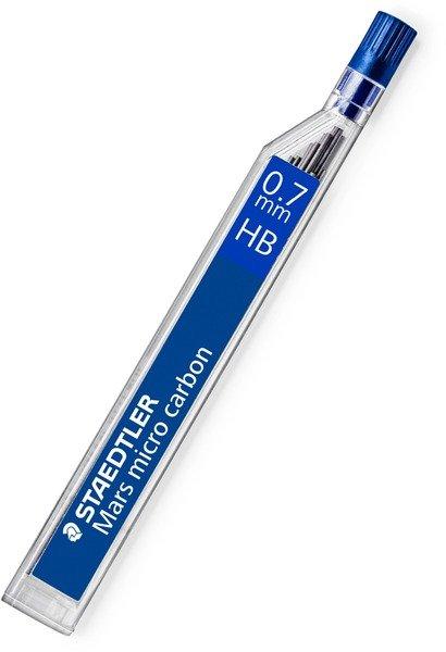 STAEDTLER STAEDTLER Feinmine MARS MICRO HB 0,7mm 250 07-HB tiefschwarz 12 Stück  