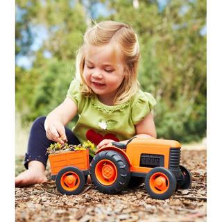 green toys  Green Toys Tracteur orange 