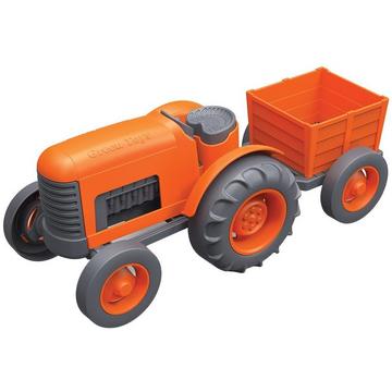 Green Toys Tracteur orange