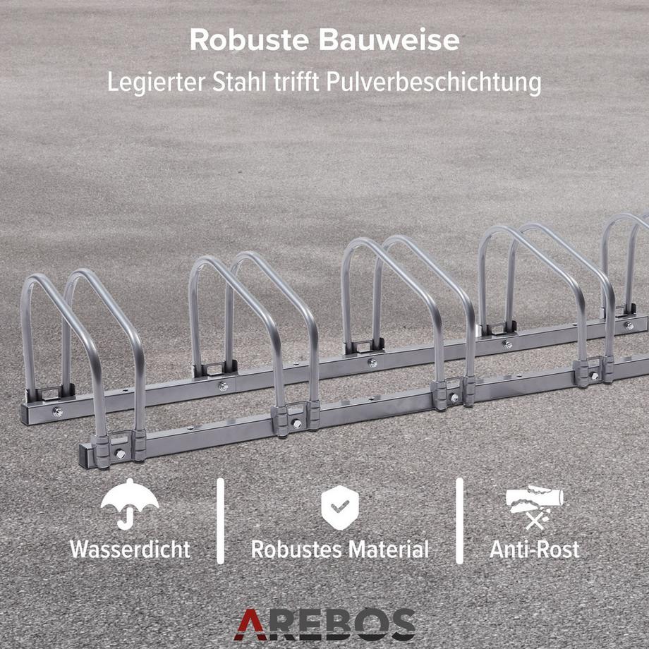 Arebos  Support pour vélo Support pour vélo Support pour vélo Garage pour vélo 