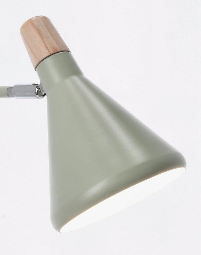 mutoni Lampe à poser Brill vert sauge 26x15x46  