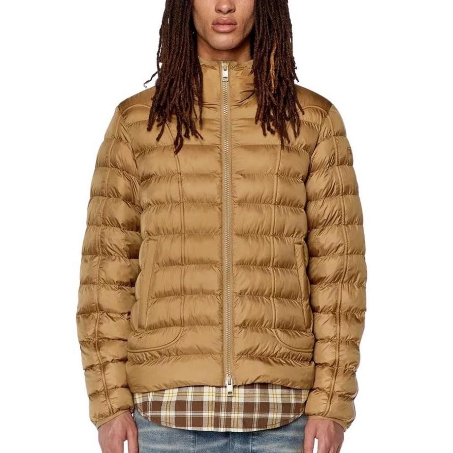 DIESEL Gesteppte Jacke mit Kapuze  