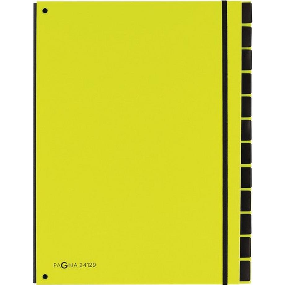 Pagna PAGNA Pultordner Trend A4 24129-17 lindgrün 12 Fächer  