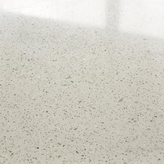 Tikamoon Fliesenspiegel aus Premium-Terrazzo White 145 cm Ava  