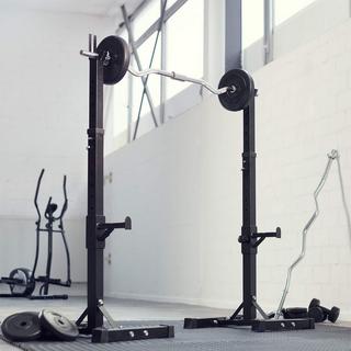 Tectake  Support pour Haltères Barres Capacité Maximum 150 KG 