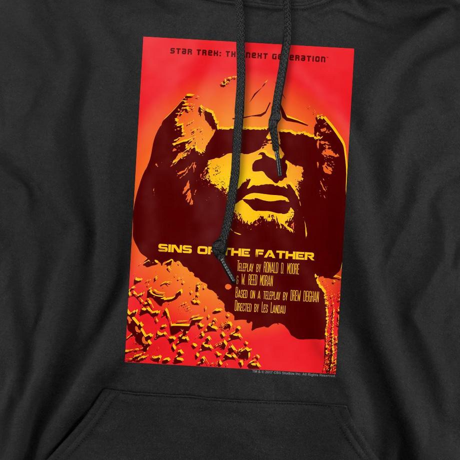 Star Trek The Next Generation Stagione 3 Episodio 17 Felpa con cappuccio  
