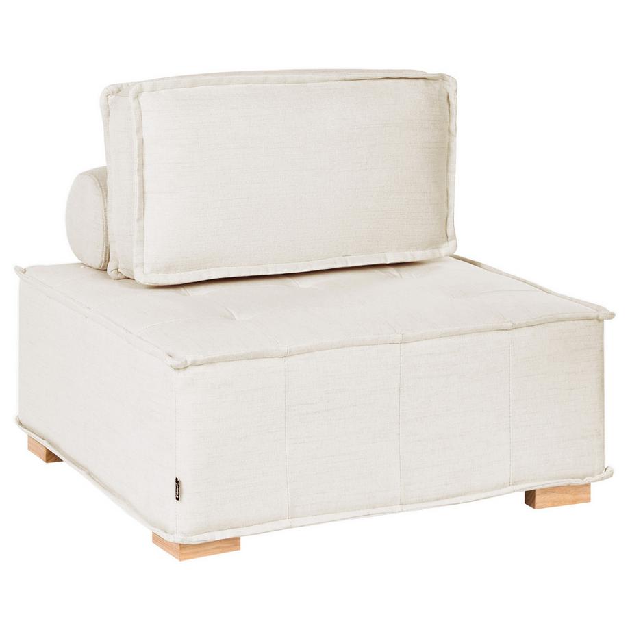 Beliani Canapé 3 places en Tissu Moderne TIBRO  