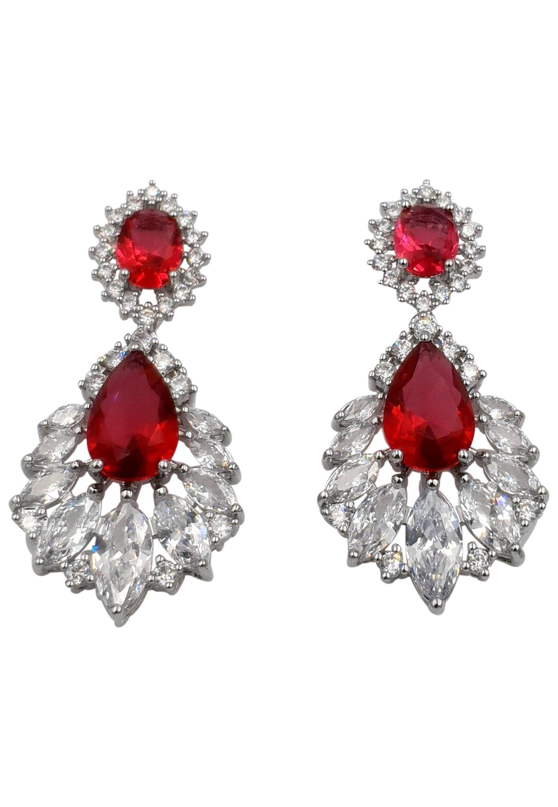 Image of Party & Hochzeit Ohrringe Unisex Rot ONE SIZE