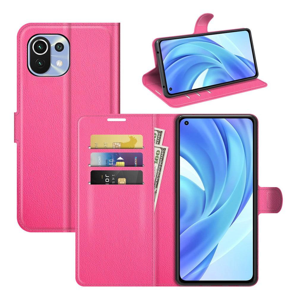 Cover-Discount  Xiaomi 11 Lite - Leder Etui Hülle 