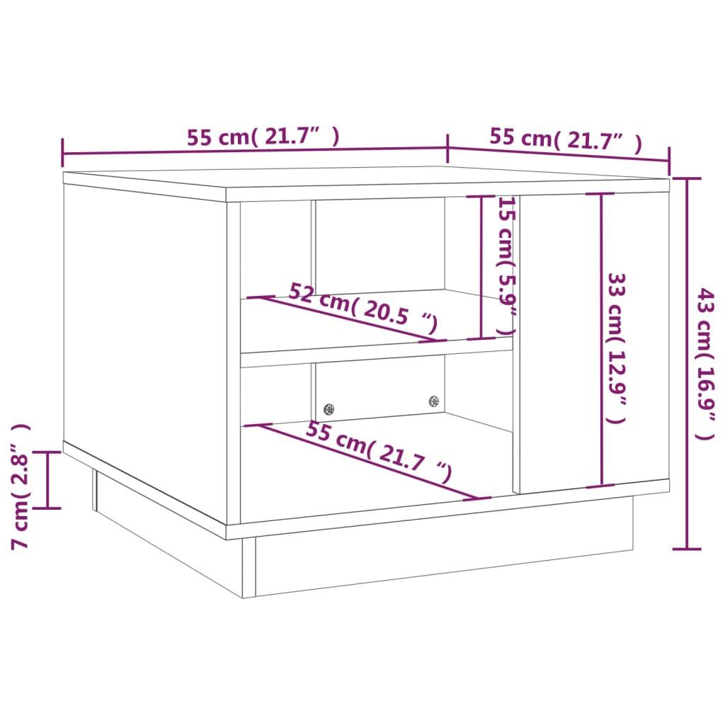 VidaXL Couchtisch holzwerkstoff  