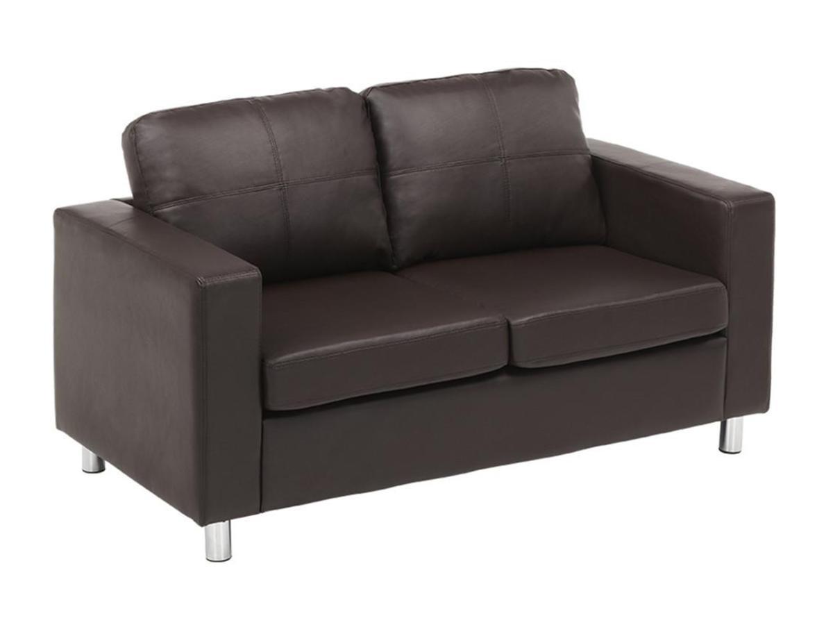 Vente-unique Sofa 2Sitzer Kunstleder ACKLEY  