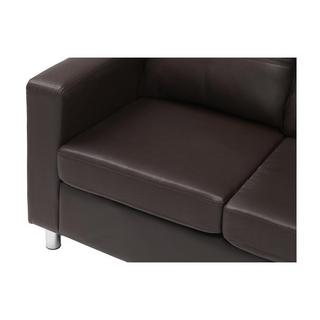 Vente-unique Sofa 2Sitzer Kunstleder ACKLEY  