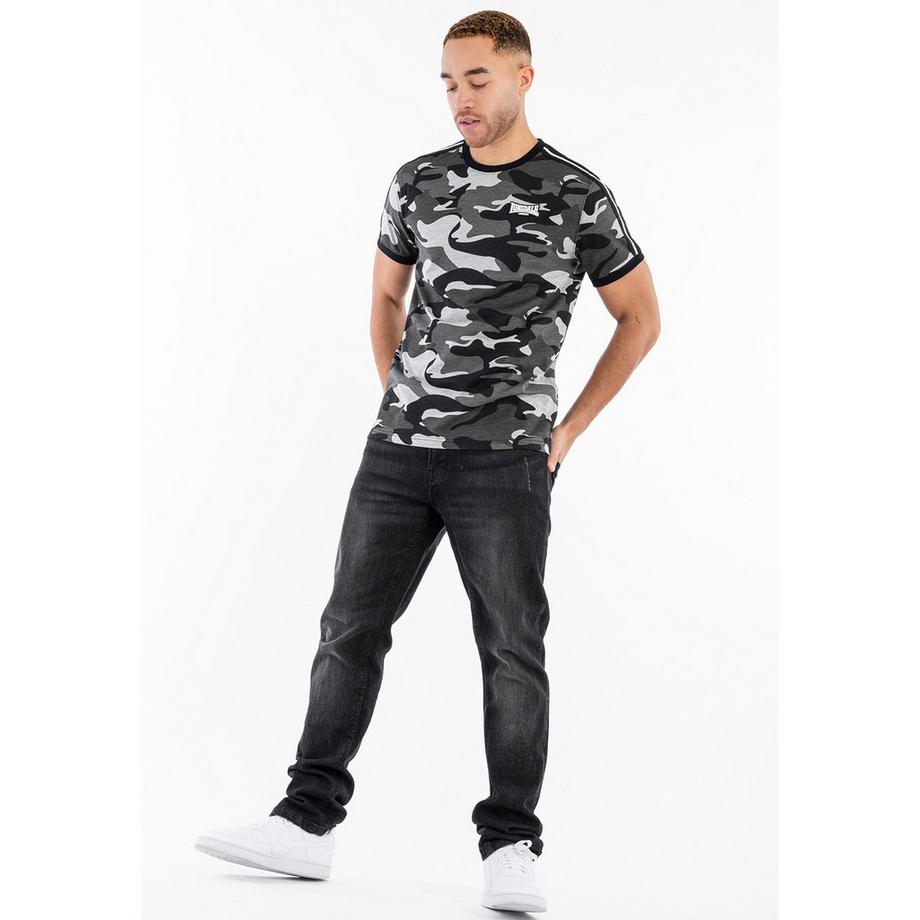 LONSDALE Gunnista T-Shirt Camouflage  
