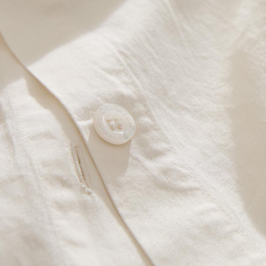 AM.PM Saria Housse de Couette Satin de Coton Lavé  