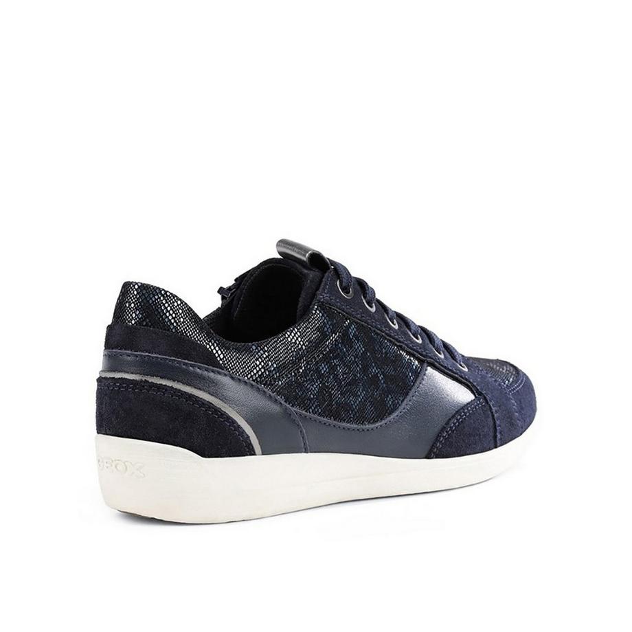 GEOX Myria Sneakers con Zeppa in Pelle  