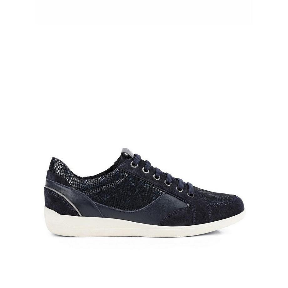 GEOX Myria Sneakers con Zeppa in Pelle  