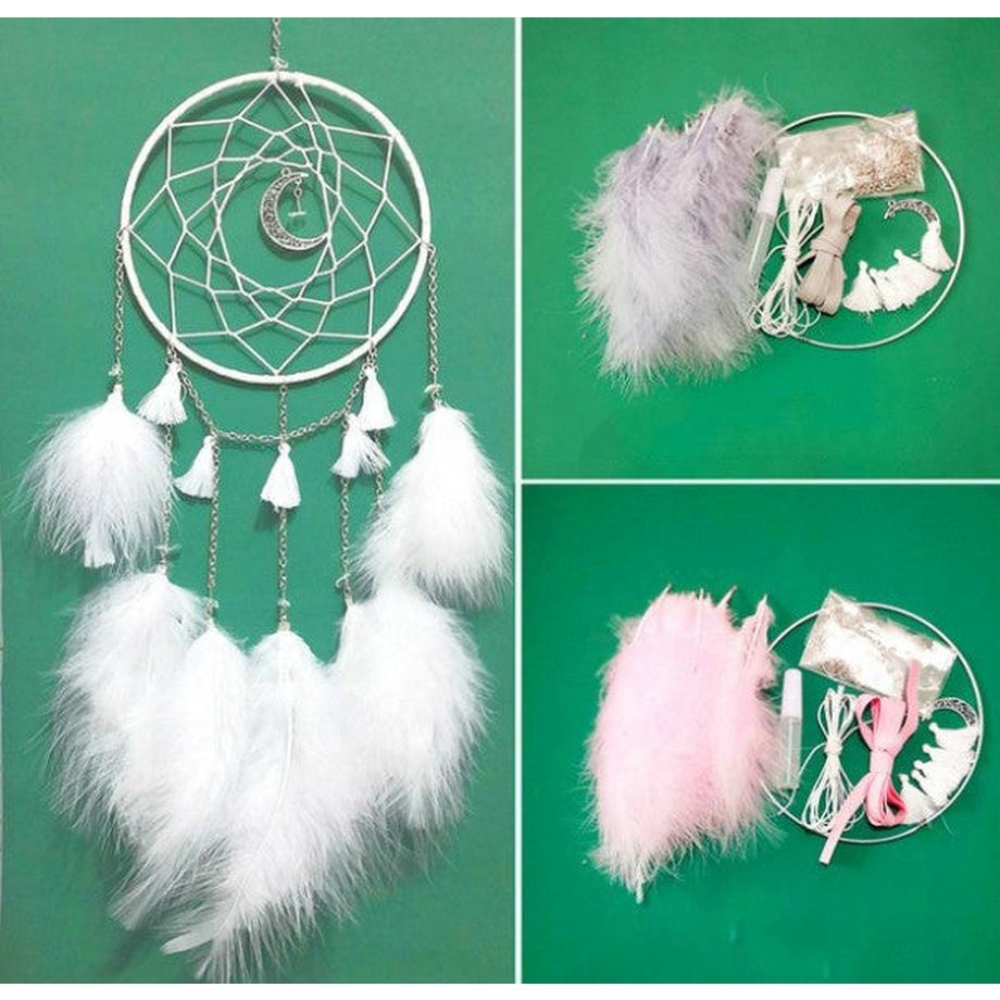 Cover-Discount  DIY Set de bricolage attrapeur de rêves Lune 