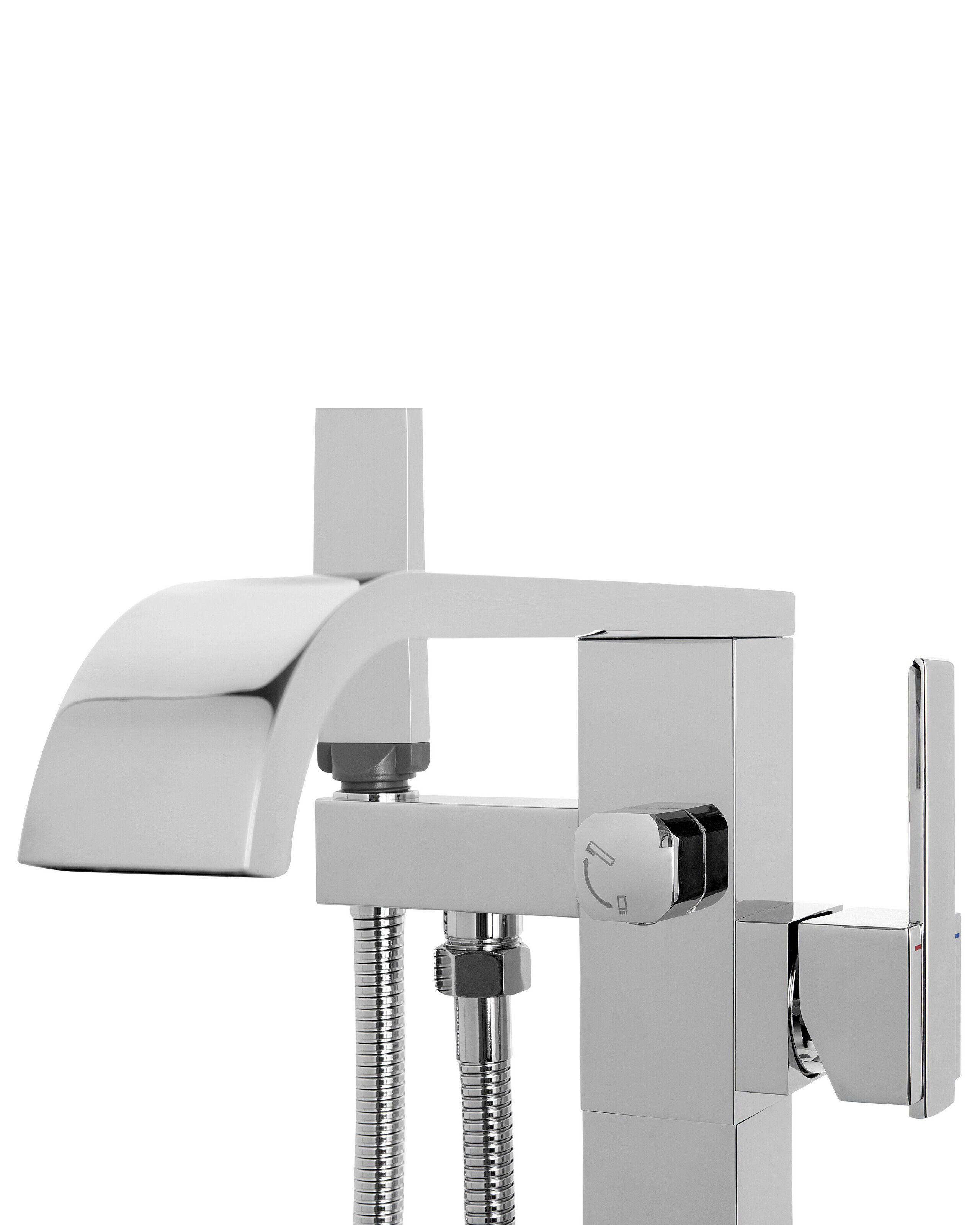 Beliani Rubinetteria per vasca da bagno freestanding en Ottone Moderno NIAGARA  