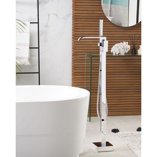 Beliani Rubinetteria per vasca da bagno freestanding en Ottone Moderno NIAGARA  
