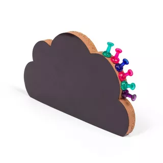Novelty  Tableau d'affichage magnétique en liège Nuage 