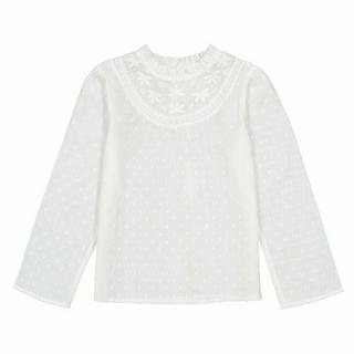 La Redoute Collections  Blouse en plumetis brodée 