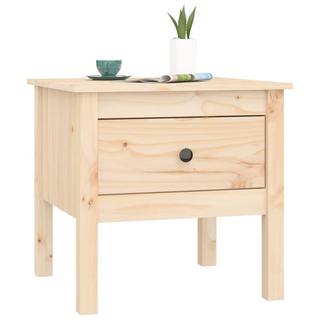 VidaXL Table d'appoint bois de pin  