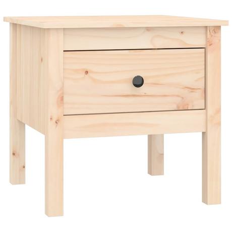 VidaXL Table d'appoint bois de pin  