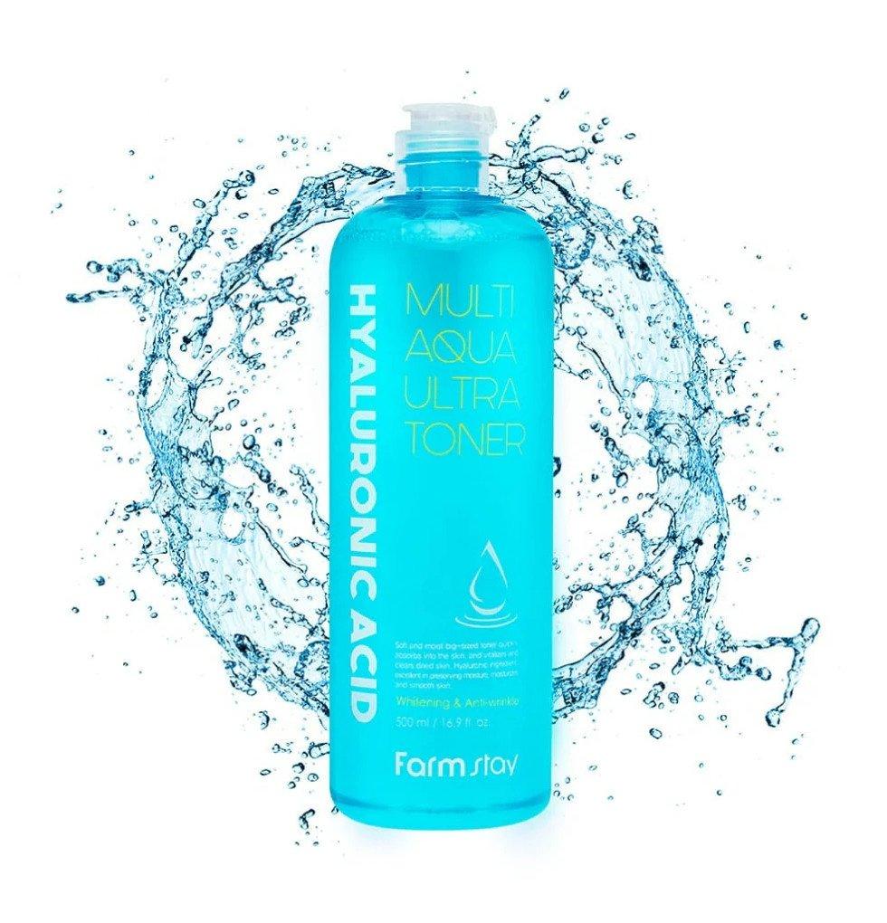 Image of Hyaluronic Acid Multi Aqua Ultra Tone Damen 500 ml