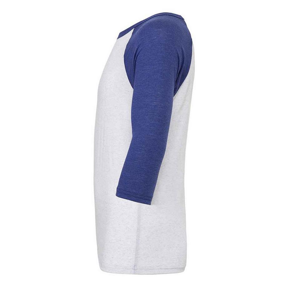 Bella + Canvas Baseball T-Shirt mit 3/4 Ärmeln  