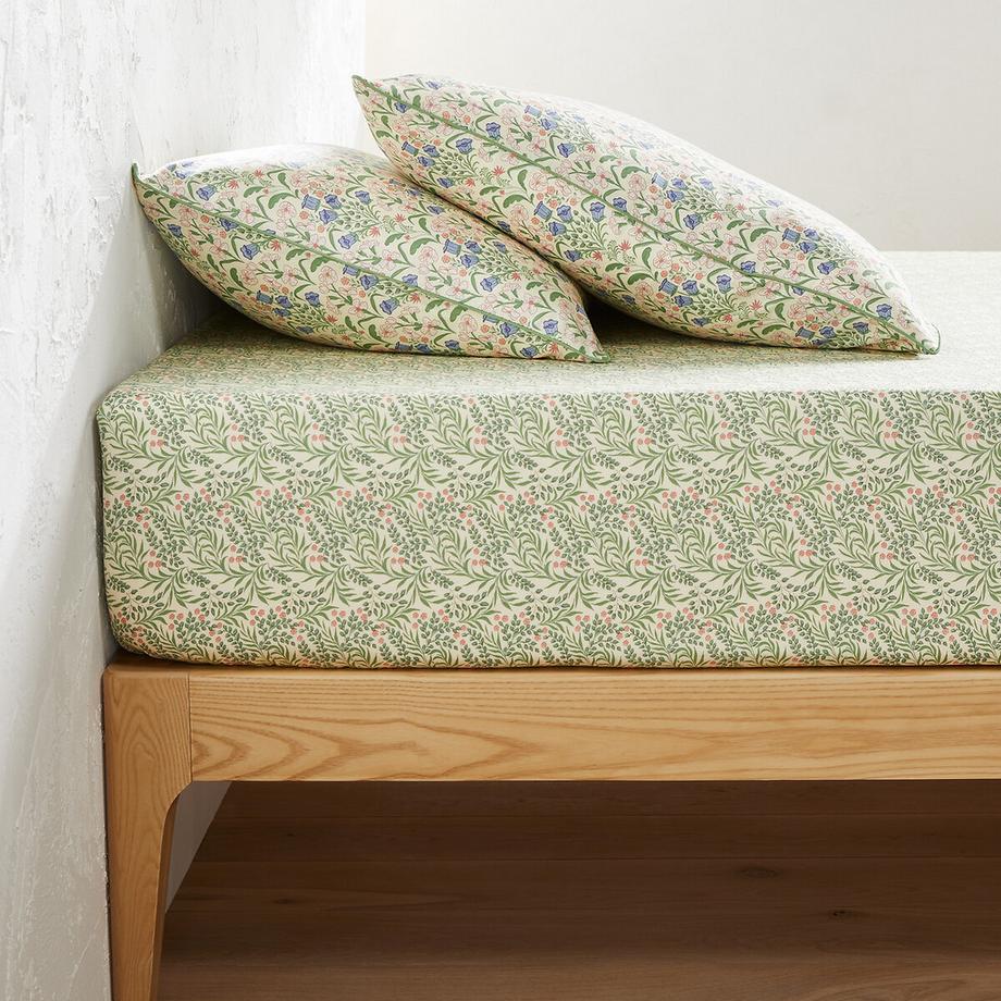 La Redoute Intérieurs Lizbeth Lenzuolo con Angoli Floreale  