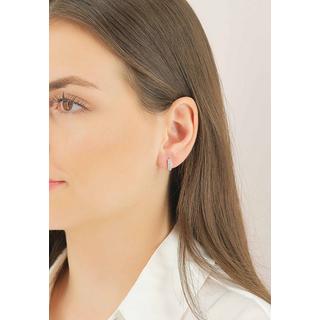 MUAU Schmuck  Creolen Weissgold 750 Diamant 0.176ct. 12mm 