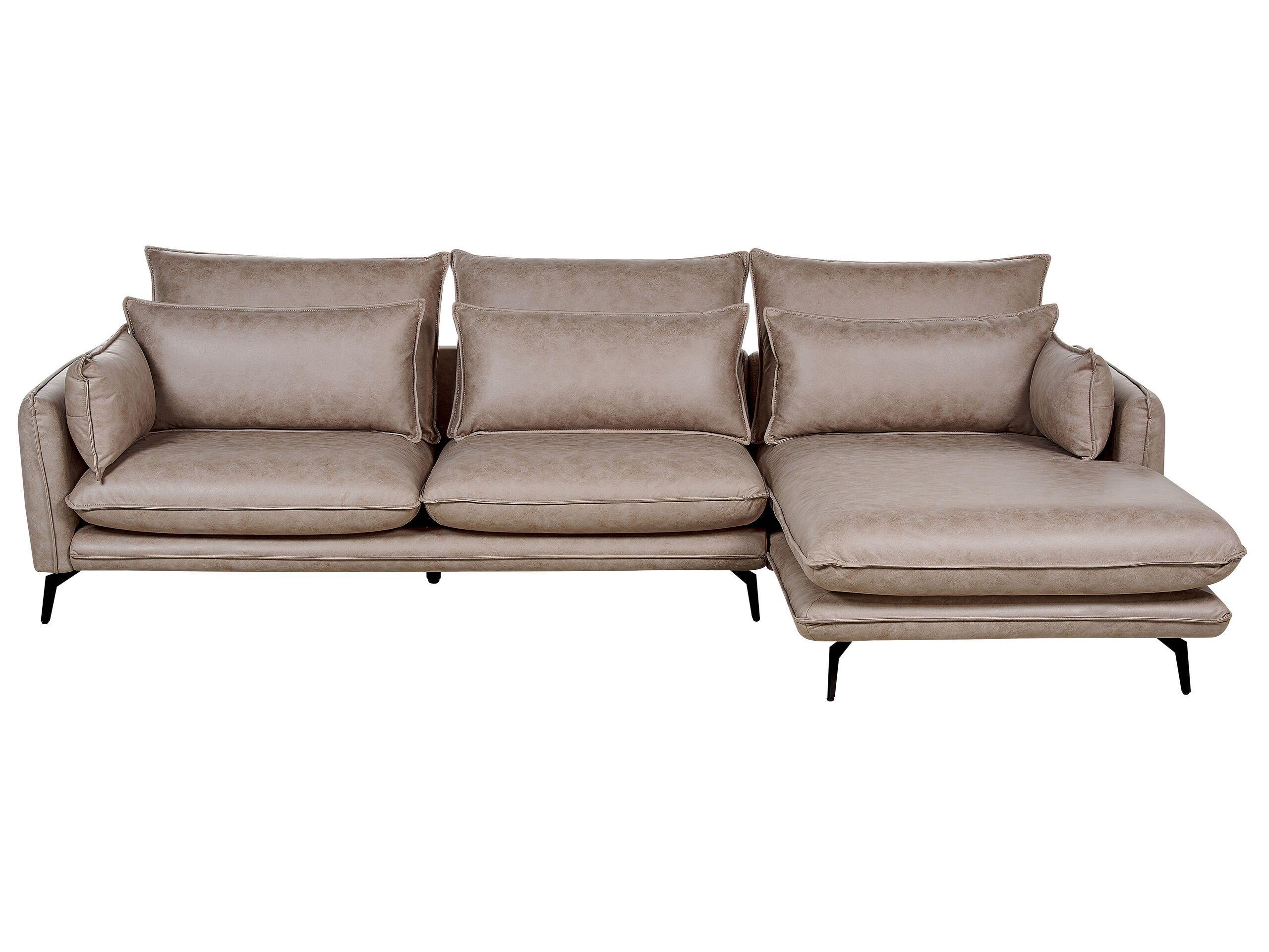 Image of Ecksofa aus Kunstwildleder Modern GALLO Ecksofa aus Kunstwildleder Modern GALLO