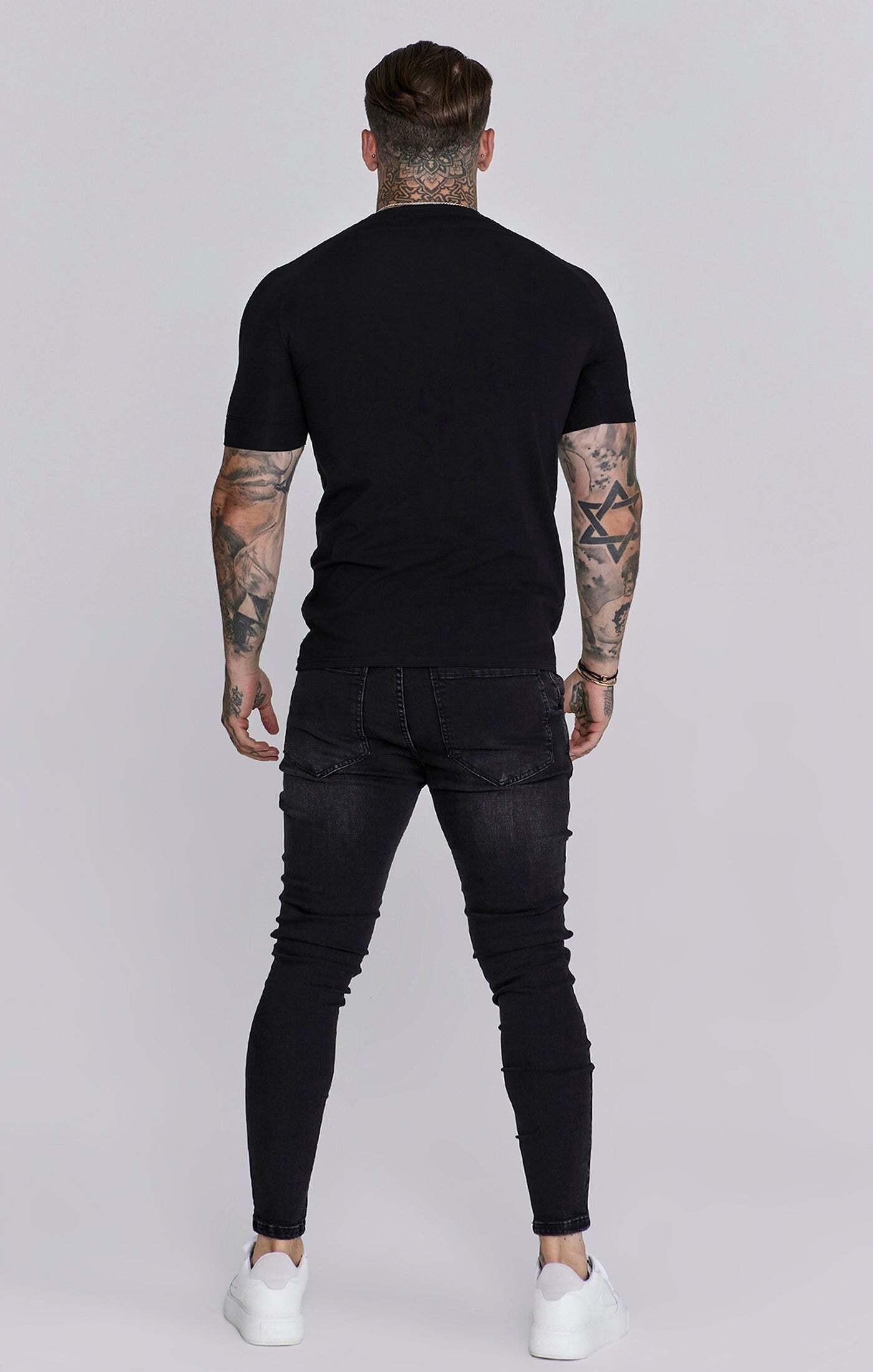 Sik Silk Distressed Skinny Jeans  