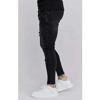 Sik Silk Distressed Skinny Jeans  